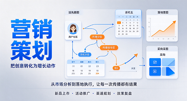 港北区营销策划
